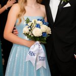 Personalized Monogram Bouquet Prom Sash with Embroidered Text Bouquet Ribbon Wrapping Homecoming Wedding Gift for Girls Graduates