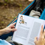 Personalisiertes Buch Motiv Lesezeichen mit Cartoon-Figur und Namen Lesezubehör Geburtstag Geschenk für Familie Freunde