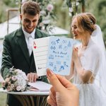Gepersonaliseerde bruiloft foto gastenboek speelkaarten set met naam en datum verloving bruiloft Valentijnsdag cadeau voor pasgetrouwden Banquet Planners