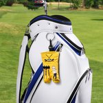 Nie dotykaj moich piłek - spersonalizowany worek na piłki golfowe z postaciami z kreskówek