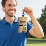 Nie dotykaj moich piłek - spersonalizowany worek na piłki golfowe z postaciami z kreskówek