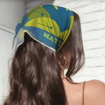 Personalisierter Seidenschal mit Blumenmuster Namen Alltagsgebrauch Party Dankeschön Geburtstag Jahrestag Oktoberfest Geschenk für Damen