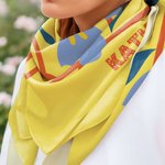 Personalisierter Seidenschal mit Blumenmuster Namen Alltagsgebrauch Party Dankeschön Geburtstag Jahrestag Oktoberfest Geschenk für Damen