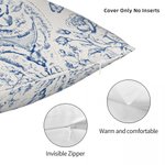 Henkilökohtainen Floral Pet Photo Soft Throw tyynynpäällinen nimi ja päivämäärä Home Decor joulu syntymäpäivälahja lemmikkieläinten ystäville