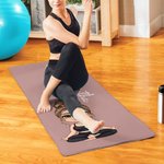 Personalized Birth Flower Cartoon Character Super Absorbent Yoga Mat Towel with Name Gym Accessories Birthday Gift for Women Yoga Lovers