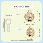 Personalized Cute Cartoon Pet Acrylic Pet Tag with Name Daily Use Birthday Gift for Pet Owners