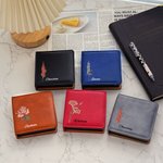 Personalisierte Geburt Blume PU Leder Classic Sticky Notepad Halter mit Namen Schreibtisch Veranstalter Geburtstag Büro Geschenk für Kollegen Familie Freunde