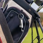 Gepersonaliseerde Golfbal Clubs Sleutelhanger Taslabel met Gegraveerde Naam Verjaardag Jubileum of Clubcadeau voor Golfliefhebbers