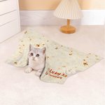 Gepersonaliseerd Funny Tortilla Zacht Huisdier Deken met Naam en Tekst Home Decor Verjaardag Kerstcadeau voor Kat Hond Huisdier Liefhebbers