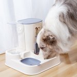 Personalised Pet Photo Automatic 2-in-1 Gravity Pet Feeder and Water Dispenser with Name Daily Use Birthday Gift for Pet Owners