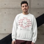 Spersonalizowany zabawny zegar Bluza z imieniem i tekstem Urodzinowy prezent świąteczny dla rodziny i przyjaciół