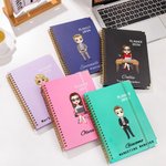 Planner 2026 A5 personalizzato con personaggio nome e titolo pagine di pianificazione settimanale regalo di compleanno per chi lavora in ufficio