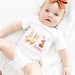 Spersonalizowana koszulka dziecięca Cute Lion Dog Animals 100% bawełna Koszulka dziecięca z imieniem Rocznicowy prezent urodzinowy dla niemowląt i dzieci