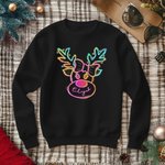 T-shirt personnalisé Elan Sweatshirt Hoodie avec nom Cadeau de Noël pour Famille Ami