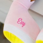 Giocattolo di peluche personalizzato Softball Volley con testo Regalo di compleanno per giocatori di sport con la palla per bambini