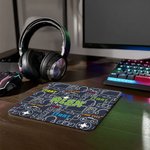 Elementi di gioco personalizzati Tappetino per mouse antiscivolo con nome Regalo di compleanno per gli studenti amanti dei videogiochi