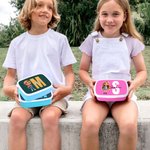 Personalised Cute Cartoon Character Multicolour Food-Grade Lunch Box with Name and Initial Travel Accessary Back to School Birthday Gift for Kids