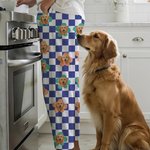 Personalizado Multicolor Plaid 1-4 Mascota Cara Fotos Mujeres Hombres Pijama Pantalones Fiesta Cumpleaños Regalo para los amantes de las mascotas Propietarios