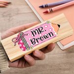 Personalisierte Bogen Bleistift Blackboard Radiergummi mit Titel und Whiteboard Marker Schulbedarf zurück zu Schule Saison Geschenk für Lehrer Pädagogen
