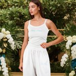 Gepersonaliseerd Multicolor Geborduurd Vest Sweatbroek Set met Naam en Datum Verjaardag Bruiloft Party Gift voor Vrouwen Meisjes