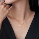 Personalised Sorority 1-3 Greek Letters Necklace Bid Day Graduation Birthday Big Little Sorority Gift Idea for Friends Girls