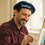 Cappello berretto in lana vintage personalizzato con nome ricamato Accessorio invernale Regalo di Natale per donne e uomini