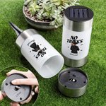 Personalised Halloween Cartoon Dog Waterproof Solar Garden Light with Name Removable Garden Decoration Halloween Gift for Family Gardening Lovers
