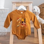 Personlig söt halloweenkostym med tecknad karaktär Baby Romper med namn 1:a halloweenpresent till nyblivna föräldrar