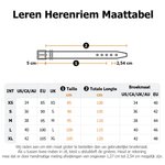 Gepersonaliseerde Mannen Casual Buckle PU-leer riem met gegraveerde naam Verjaardag Valentijnsdag cadeau voor echtgenoot vriendje