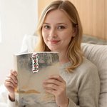 Clip segnalibro magnetico personalizzato con nome Babbo Natale Elk Design Regalo di Natale per amico amante dei libri