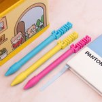 Personalised 3Pcs Multi-colour 3D Printed Name Pen 0.5mm Back to School Gift for Teacher Student Coworker Gift by Callie