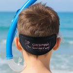 Personalized Starry Sky Star Multicolour Scuba Mask Strap with Embroidered Text Diving Accessories Birthday Gift for Diving Enthusiast