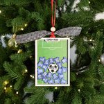 Personalised Football Field Jerseys Shaker Ornament with 1-20 Names and Numbers Team Club Appreciation Christmas Gift for Coach Manager Teammate