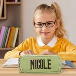 Personalised Wicked-Inspired Pencil Case with Name School Supplies Back to School Birthday Christmas Gift for Kids Girls Wicked Fans
