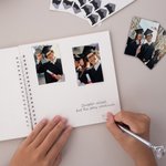 Personalized Graduation Name and Year Photo Guestbook with Ballpoint Pen and Stickers Graduation Keepsake Gift for Graduates