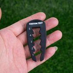 Henkilökohtainen säädettävä golf istuimen korkeus työkalu tekstillä Golf Training Equipment Syntymäpäivälahja golfari Golf pelaaja