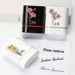 Gepersonaliseerde Geboorte Bloem Naam Draagbaar Stempel Dagelijks Gebruik Verjaardagscadeau voor Zakenpartners Vrienden Familie