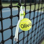 Personalisierter Tennisball-Schlüsselanhänger mit Namen Taschenanhänger Weihnachten Geburtstag Team Geschenk für Trainer Tennisliebhaber Teamkollegen