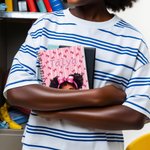 Personalised Cartoon Black Boy Girl A5 Spiral Notebook with Name School Supplies Birthday Anniversary Gift for Kids