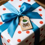 Photo personnalisée du visage du bonnet du Père Noël Lot de 12 autocollants étanches à paillettes Confettis Décor de Noël Favoris pour la famille et les amis