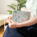 Personalised Daisy Design PU Leather Journal Notebook with Name and 400 Pages Daily Use Birthday Gift for Women 6