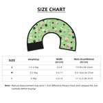 Personalized Pet Photo Fish Bone Paw Print Adjustable Elizabeth Protective Collar Pet Hospital Care Birthday Gift for Pet Owners Lovers