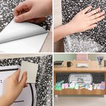Personalized Funny Composition Book Design Waterproof Desktop Decorative Stickers with Title and Surname Back to School Birthday Gift for Teacher