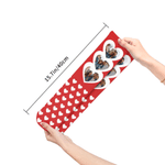 Personalized 3 Heart-Shaped Photos Skin-Friendly Mid-Calf Socks Valentine's Day Anniversary Birthday Christmas Gift for Couples 10