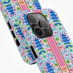 Chinoiserie personalizada Monograma Inicial Funda de teléfono para iPhone o Samsung Uso diario Regalo de cumpleaños para las mujeres