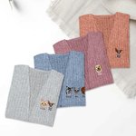 Personalised 1-3 Pet Photos Multicolour Cardigan Jumper with Pocket and Embroidered Names All Season Universal Birthday Gift for Pet Owners 7