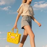 Gepersonaliseerde Multicolor Naam Acryl Tas Bedel Accessoires voor Bogg Winkelen Werk Verjaardag Cadeau voor Haar