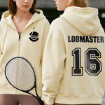 Personalized Ball Sport Design 100% Cotton Unisex Zipper Hoodie with Name and Number Game Day Club Team Birthday Gift for Ball Players Lovers 6