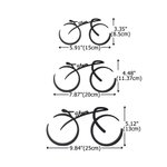 Ornamento personalizzato minimalista con stampa 3d della bicicletta e nome della scrivania, regalo di compleanno per uomini appassionati di ciclismo
