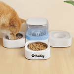 Personalized Bone Heart Paw Print Food and Water Dispenser with  Bowl and Name Pet Supplies Indoor Daily Use  Gift for Pet Owners